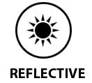 Reflective stickers